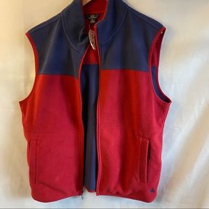 brooks vest red